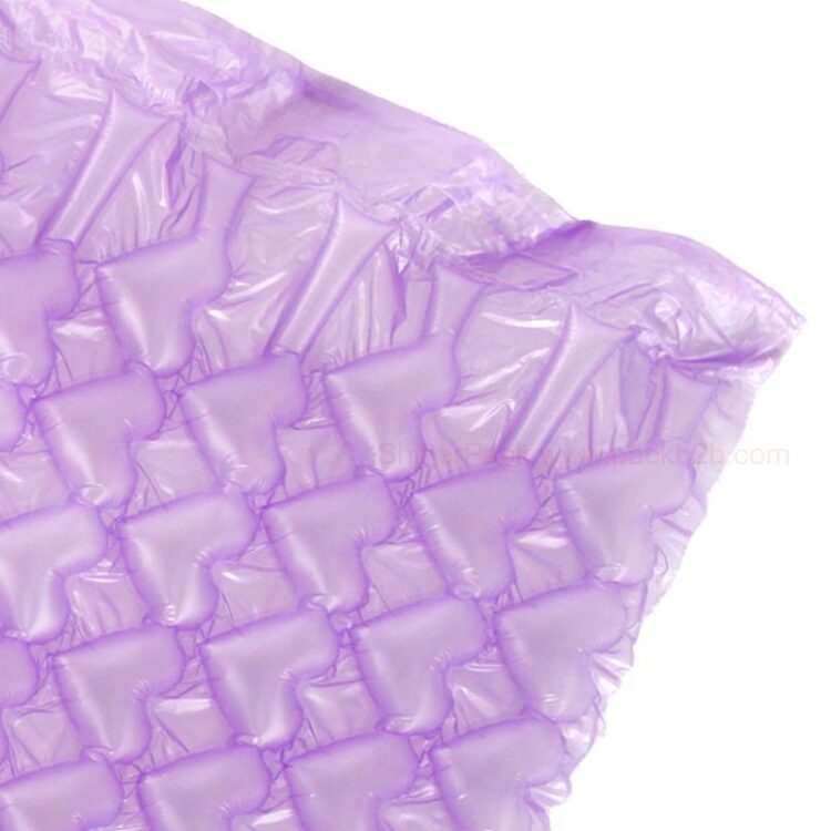 紫色爱心-充气后