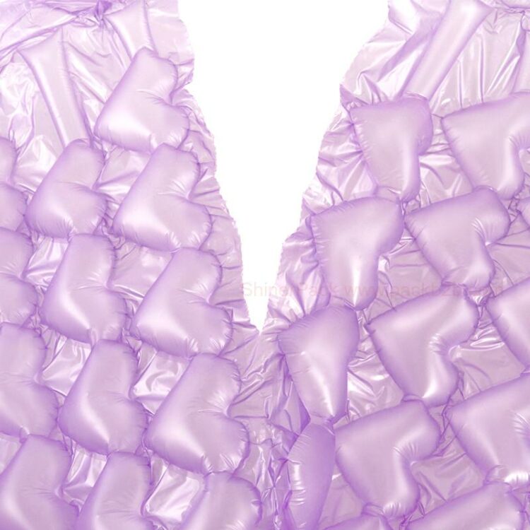 紫色爱心-撕拉线