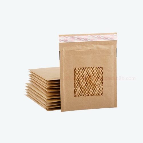 Paper Cushion—Honeycomb Padded Kraft Paper Express Envelope Biodegradable Mailing Bags